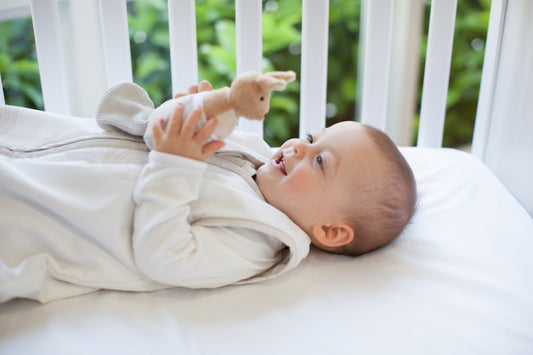 Babies fall asleep quicker and sleep longer in wool