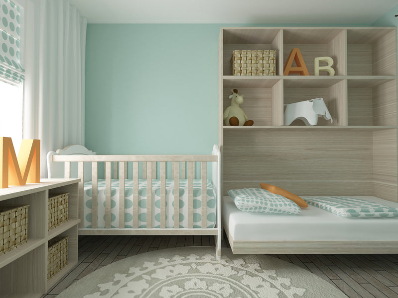 Baby Nursery Design for Settling Baby to Sleep